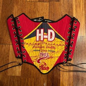Vintage Harley Davidson Corset (never worn!!)